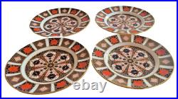 Royal Crown Derby Old Imari 1128 Salad/Desset Plate 8 1/2 set of 4 mint