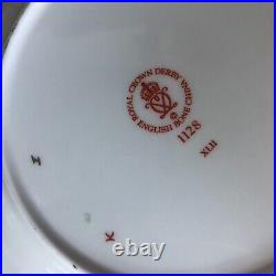 Royal Crown Derby Old Imari 1128\ Set of 5 Salad Plates & a Rimmed Soup Bowl