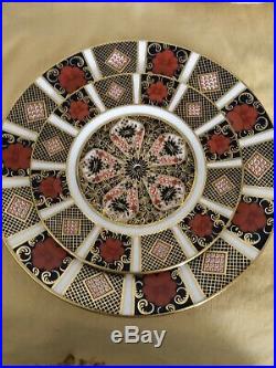 Royal Crown Derby Old Imari 1128 Two Tier Cake Stand excellent condition