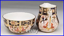 Royal Crown Derby Old Imari 2451 Creamer & Open Sugar Bowl