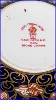 Royal Crown Derby Old Imari 2451 Creamer & Open Sugar Bowl