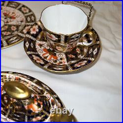 Royal Crown Derby Old Imari 2451 Demitasse Lot 10 Pieces