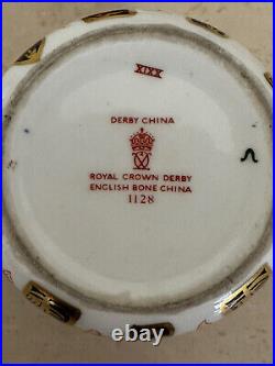 Royal Crown Derby Old Imari 4 Lidded Jar XIXX 1128