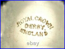 Royal Crown Derby Old Imari 5 3/4 Two Teaspoon Spoons Flower in Front