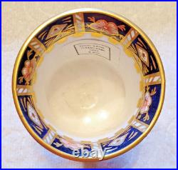 Royal Crown Derby Old Imari 6299 Vase 1931 Solid Gold Bands Porcelain Vintage
