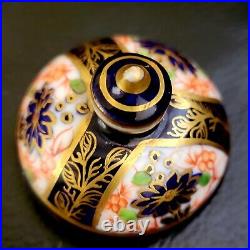 Royal Crown Derby Old Imari Antique Ginger Jar Vase Gold 19th C Excellent Rare