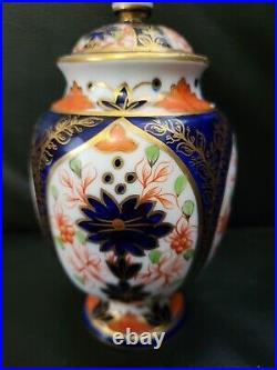 Royal Crown Derby Old Imari Antique Ginger Jar Vase Gold 19th C Excellent Rare