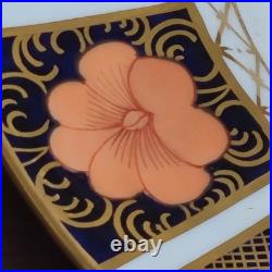 Royal Crown Derby Old Imari Border Serving Platter 17 X 14 Antique Cir 1928