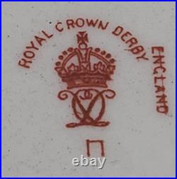 Royal Crown Derby Old Imari Bowl with Handle Cir 1911 Very Rare 6 1/2 In x 4 In