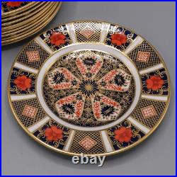 Royal Crown Derby Old Imari Bread Plates Set of 12 6 1/4 FREE USA SHIPPING