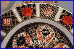 Royal Crown Derby Old Imari Bread Plates Set of 12 6 1/4 FREE USA SHIPPING
