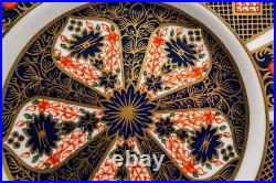 Royal Crown Derby Old Imari Bread Plates Set of 8- 6 1/4 FREE USA SHIPPING