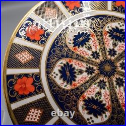 Royal Crown Derby Old Imari Cake Plate Gateau Platter 11 1/4- FREE USA SHIPPING