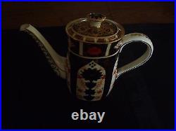 Royal Crown Derby Old Imari Coffee Pot