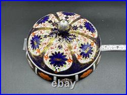 Royal Crown Derby Old Imari Covered Hot Muffin Dish Bone China England Rare Royal Crown Derby Old Imari Covered Hot Muffin Dish Bone China England Rare