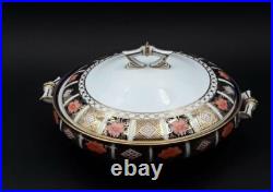 Royal Crown Derby Old Imari Covered Serving Dish 1128