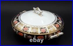 Royal Crown Derby Old Imari Covered Serving Dish 1128