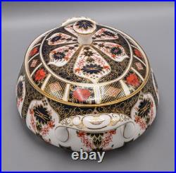 Royal Crown Derby Old Imari Covered Vegetable Bowl with Lid FREE USA SHIPPING
