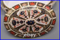 Royal Crown Derby Old Imari Covered Vegetable Bowl with Lid FREE USA SHIPPING
