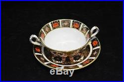 Royal Crown Derby Old Imari Cream-soup and stand plate. Below cost NEW! SALE