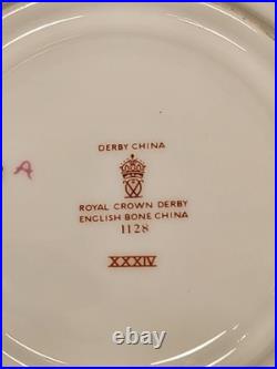 Royal Crown Derby Old Imari English Bone China Tea Cup & Saucer