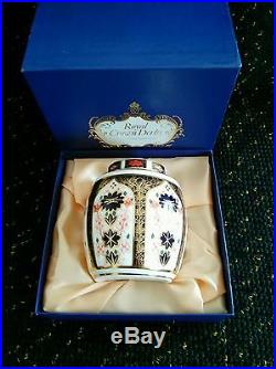 Royal Crown Derby Old Imari Ginger Jar 1128 XLIX