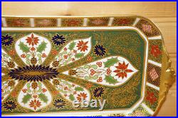 Royal Crown Derby Old Imari Holiday Large Sandwich Tray, 12 3/4