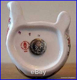 Royal Crown Derby Old Imari'Honey Bear' Paperweight c/w Gold Stopper MIB