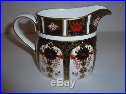 Royal Crown Derby Old Imari Large Coffee & Tea Pot Creamer Sugar All 1st Quality