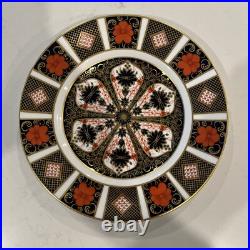 Royal Crown Derby Old Imari Luncheon / Salad / Dessert Plate English Bone China