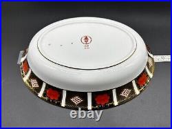 Royal Crown Derby Old Imari Oval Serving Bowl Bone China England