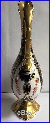 Royal Crown Derby Old Imari Pattern 1128 Ewer Jug DATED XXX1X 1976