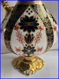 Royal Crown Derby Old Imari Pattern 1128 Ewer Jug DATED XXX1X 1976