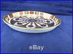 Royal Crown Derby Old Imari Pattern 1128 Oval Tray