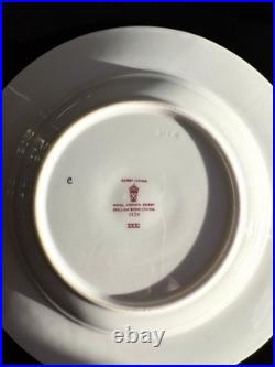 Royal Crown Derby Old Imari Pattern 1128 Rimmed Soup Bowl