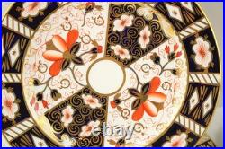 Royal Crown Derby Old Imari Salad Plate Set 4 Mint Vintage 2451