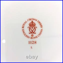 Royal Crown Derby Old Imari Salad Plate Set of 3 & Three candle holders