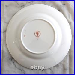 Royal Crown Derby Old Imari Salad Plate Set of 3 & Three candle holders