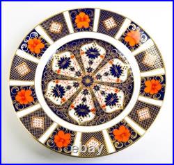 Royal Crown Derby Old Imari Salad Plates Set of 6 Vintage England