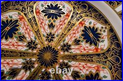 Royal Crown Derby Old Imari Salad Plates Set of 8 8 1/2 FREE USA SHIPPING