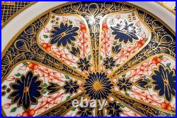 Royal Crown Derby Old Imari Salad Plates Set of 8 8 1/2 FREE USA SHIPPING