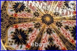 Royal Crown Derby Old Imari Salad Plates Set of 8 8 1/2 FREE USA SHIPPING