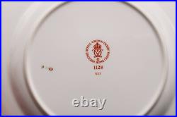 Royal Crown Derby Old Imari Salad Plates Set of 8 8 1/2 FREE USA SHIPPING