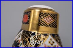 Royal Crown Derby Old Imari Salt & Pepper Shaker Pair FREE USA SHIPPING