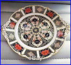 Royal Crown Derby Old Imari Sauce Boat, Lid & Underplate #1128 RARE