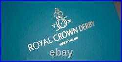Royal Crown Derby Old Imari Solid Gold Band Lurcher Paperweight 2nd Quality