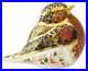 Royal-Crown-Derby-Old-Imari-Solid-Gold-Band-Robin-Paperweight-New-1st-Quality-01-ge