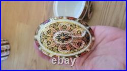 Royal Crown Derby Old Imari Sugar Bowl & Lid never used in storage since 80s