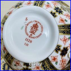 Royal Crown Derby Old Imari Tea Cup and Saucer Set Fine Porcelain Collectible