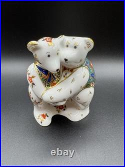 Royal Crown Derby Old Imari Teddy Bears 11 Piece Collection Mint Condition